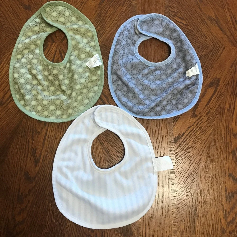 Bundle of 3 Infantissima baby bibs